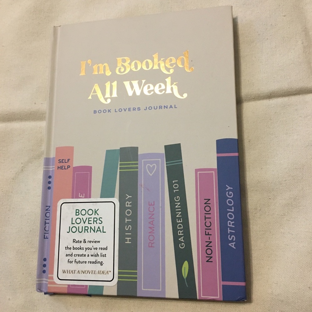I'm Booked All Week Book Lovers Journal